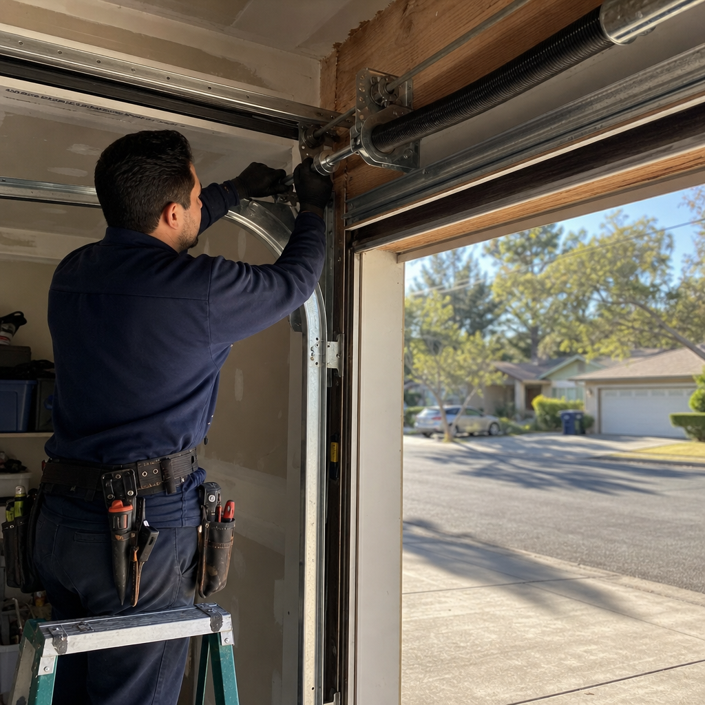 Garage Door job in Santa Barbara — photo 1